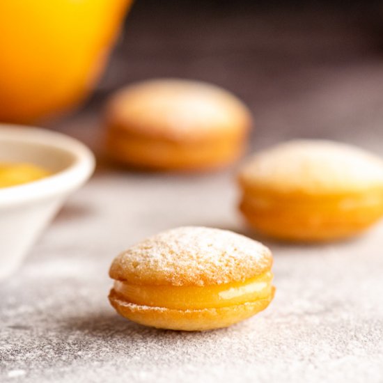 Orange & Lemon Curd Biscuits