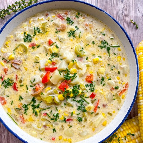 Best New England Corn Chowder