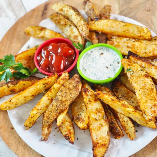 Air Fryer Steak Fries from Scratch