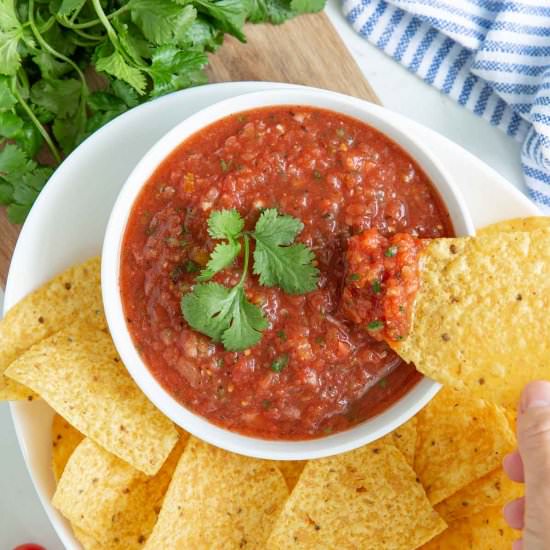 blender salsa