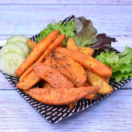 Air Fryer Sweet Potato Wedges