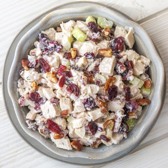 Cranberry Pecan Chicken Salad