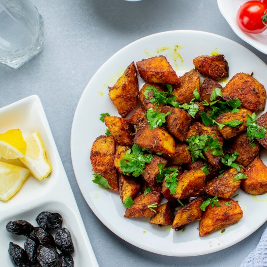 Moroccan Roasted Potatoes