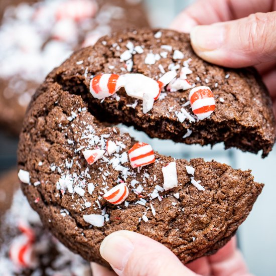 Peppermint Chocolate Cookies