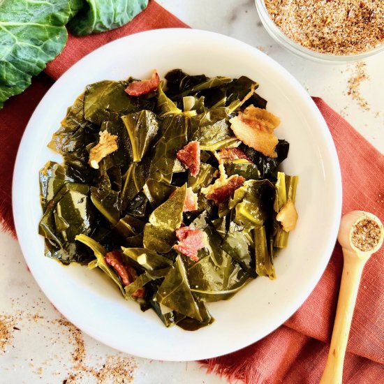 Slow Cooker Collard Greens