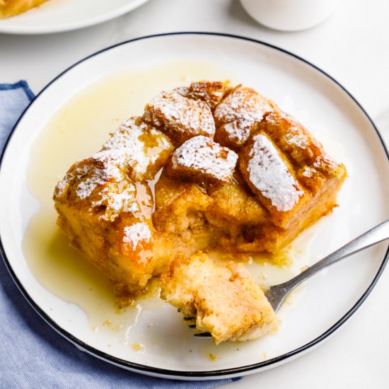 Pumpkin French Toast Casserole