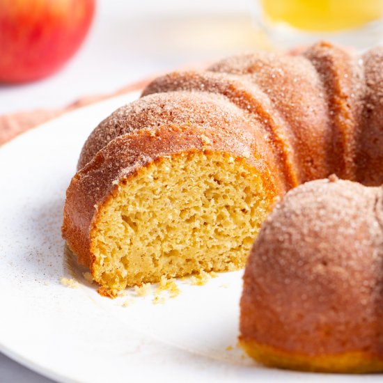 Apple Cider Donut Cake