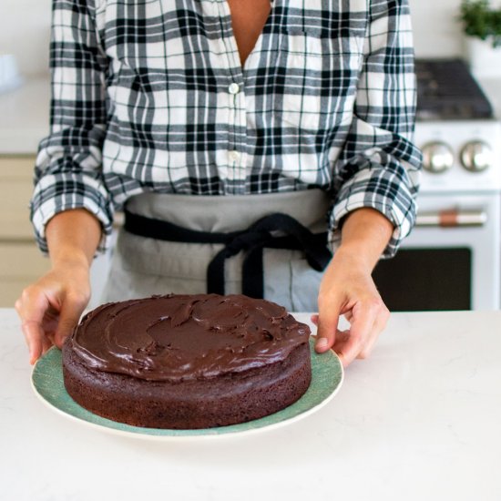 Avocado Oil Chocolate Cake