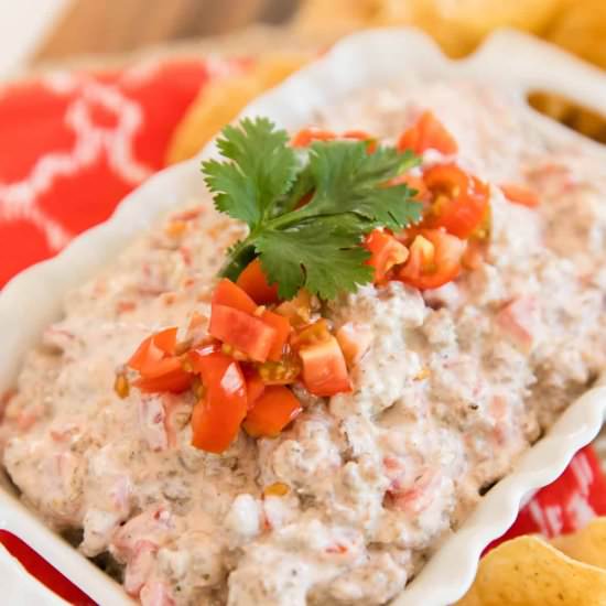 Rotel Sausage Dip