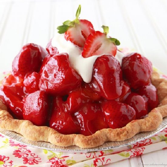 Homemade Strawberry Pie Recipe