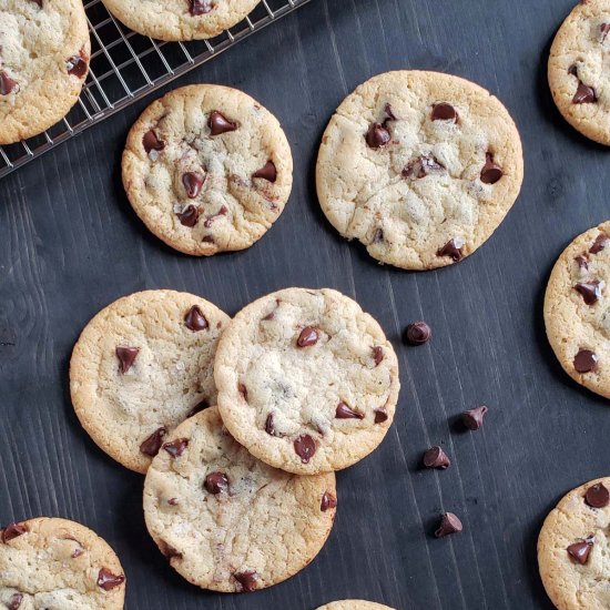 Condensed Milk Chocolate Chip Cooki