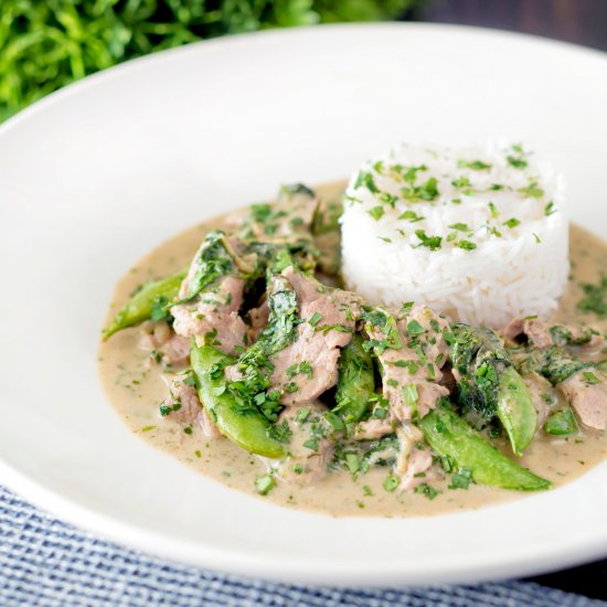 Thai Green Pork Curry