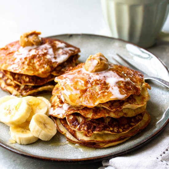 Flourless Banana Flapjacks