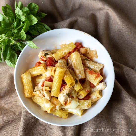 Easy Chicken Pasta Bake Recipe