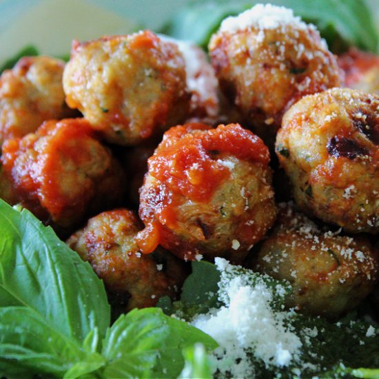 Air Fryer Turkey Meatballs