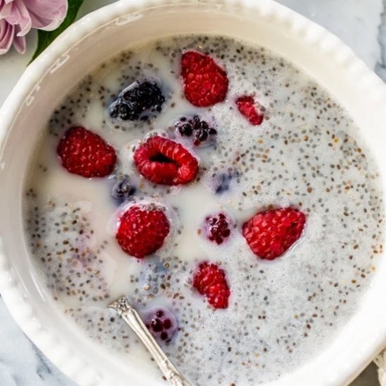 15-Minute Protein Chia Seed Cereal