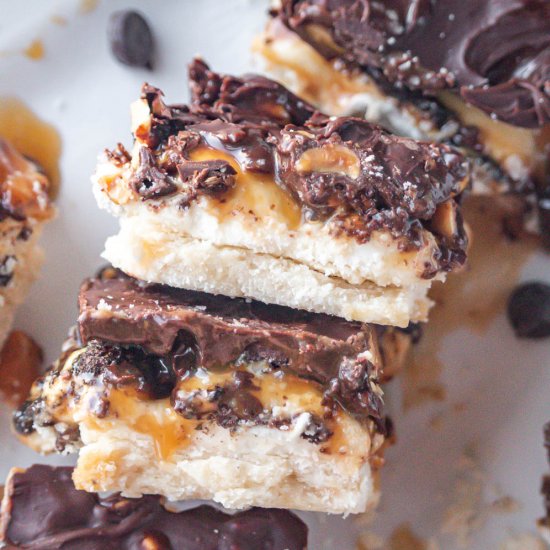 Copycat Snickers Bars