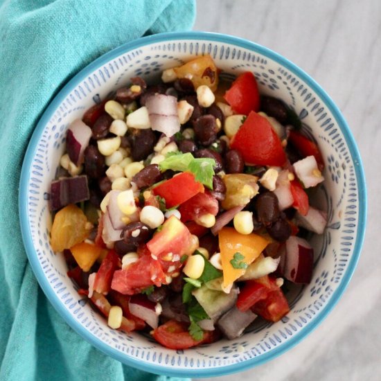 Sweet Corn & Black Bean Salad