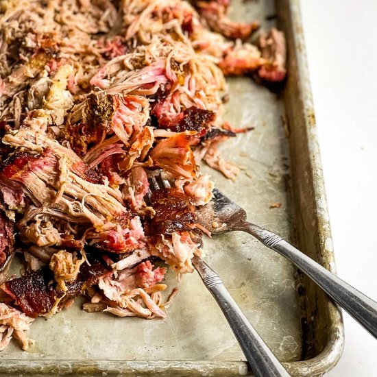 Easy Smoked Pork Butt