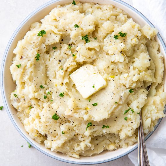 Instant Pot Garlic Mashed Potatoes