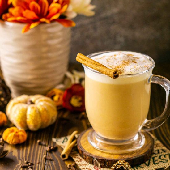 Spiced Pumpkin Chai Latte