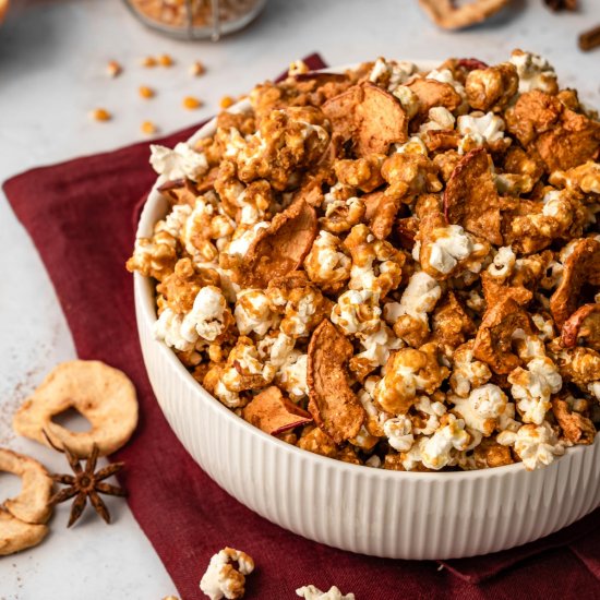 Caramel Apple Popcorn