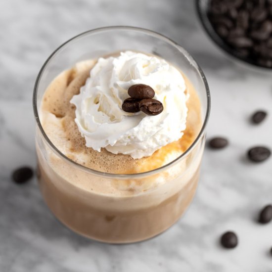 Iced Coffee With Ice Cream