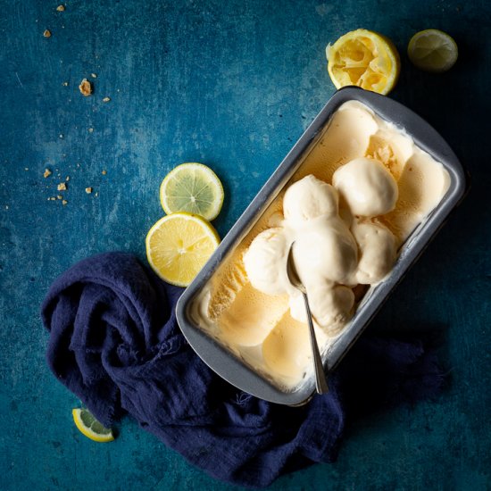 Easy Homemade Lemon Ice Cream