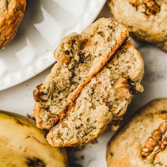 Soft Banana Bread Cookies