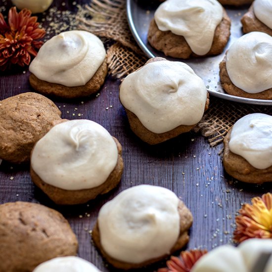 Browned Butter Pumpkin Cookies