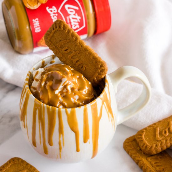 Biscoff Mug Cake (No Egg)