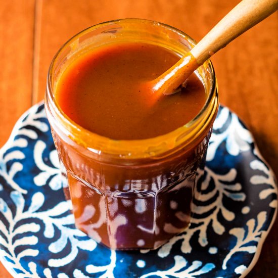 Spiced Pumpkin Caramel Sauce