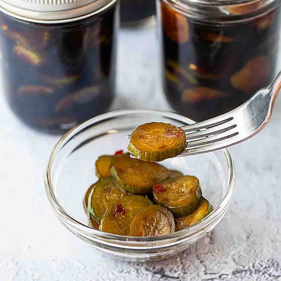 Chinese Pickled Cucumbers