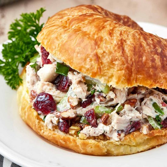 Easy Cranberry Pecan Chicken Salad