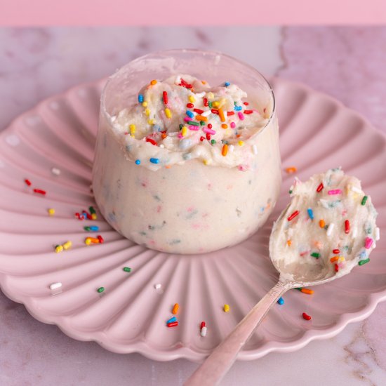 Easy Edible Funfetti Cookie Dough