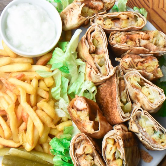 Smoky Chicken Shawarma