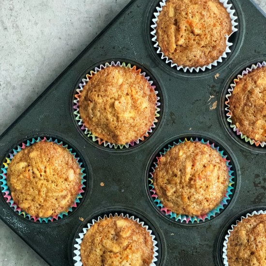 Carrot Cake Muffins