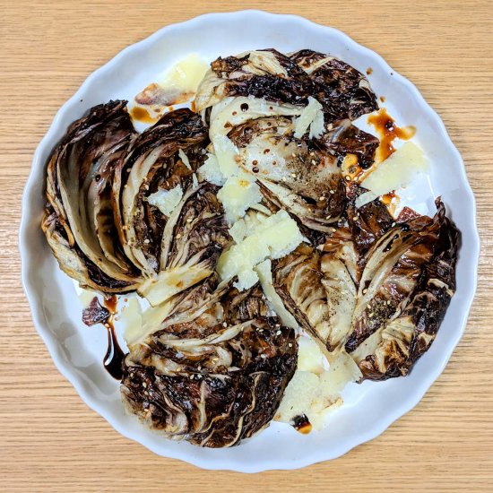 grilled radicchio