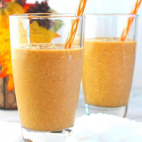 pumpkin oatmeal smoothies