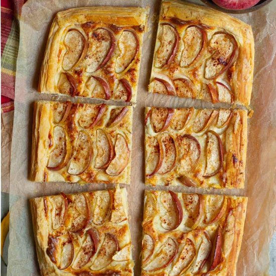 Apple Puff Pastry Tart