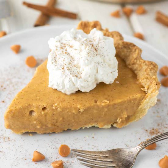 Butterscotch Cinnamon Pie