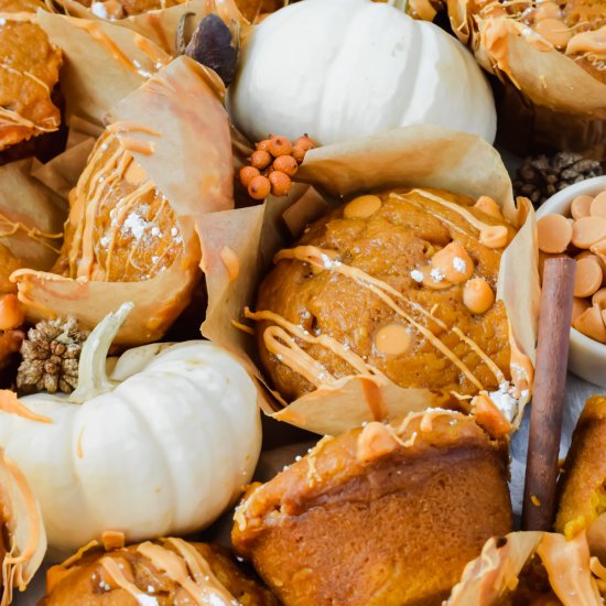 Pumpkin Butterscotch Muffins