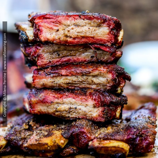 Smoked Beef Back Ribs