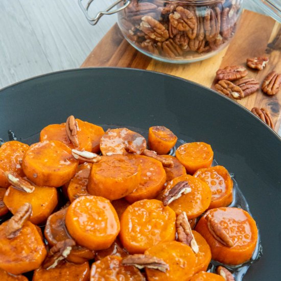 Stovetop Candied Sweet Potatoes