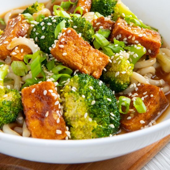 Honey Garlic Tofu