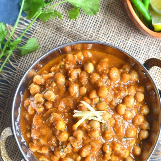 Instant Pot Chole (Chana Masala)