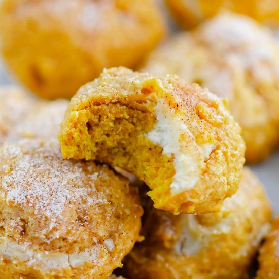 Pumpkin Cheesecake Cookies