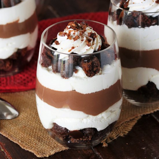 Favorite Brownie Parfaits