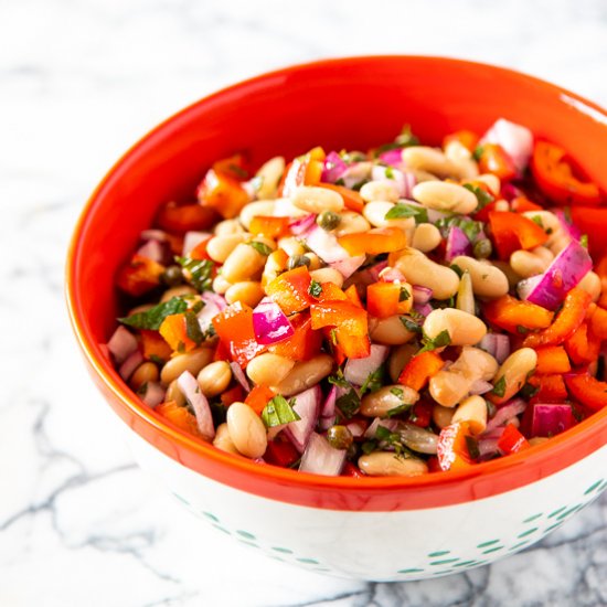 Easy White Bean Salad