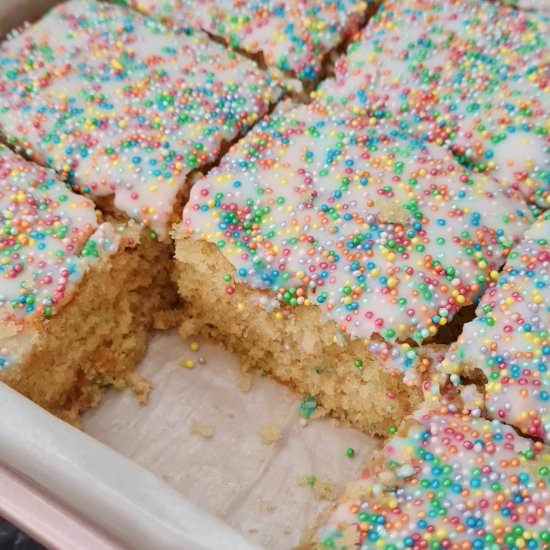 Old School Sprinkle Cake